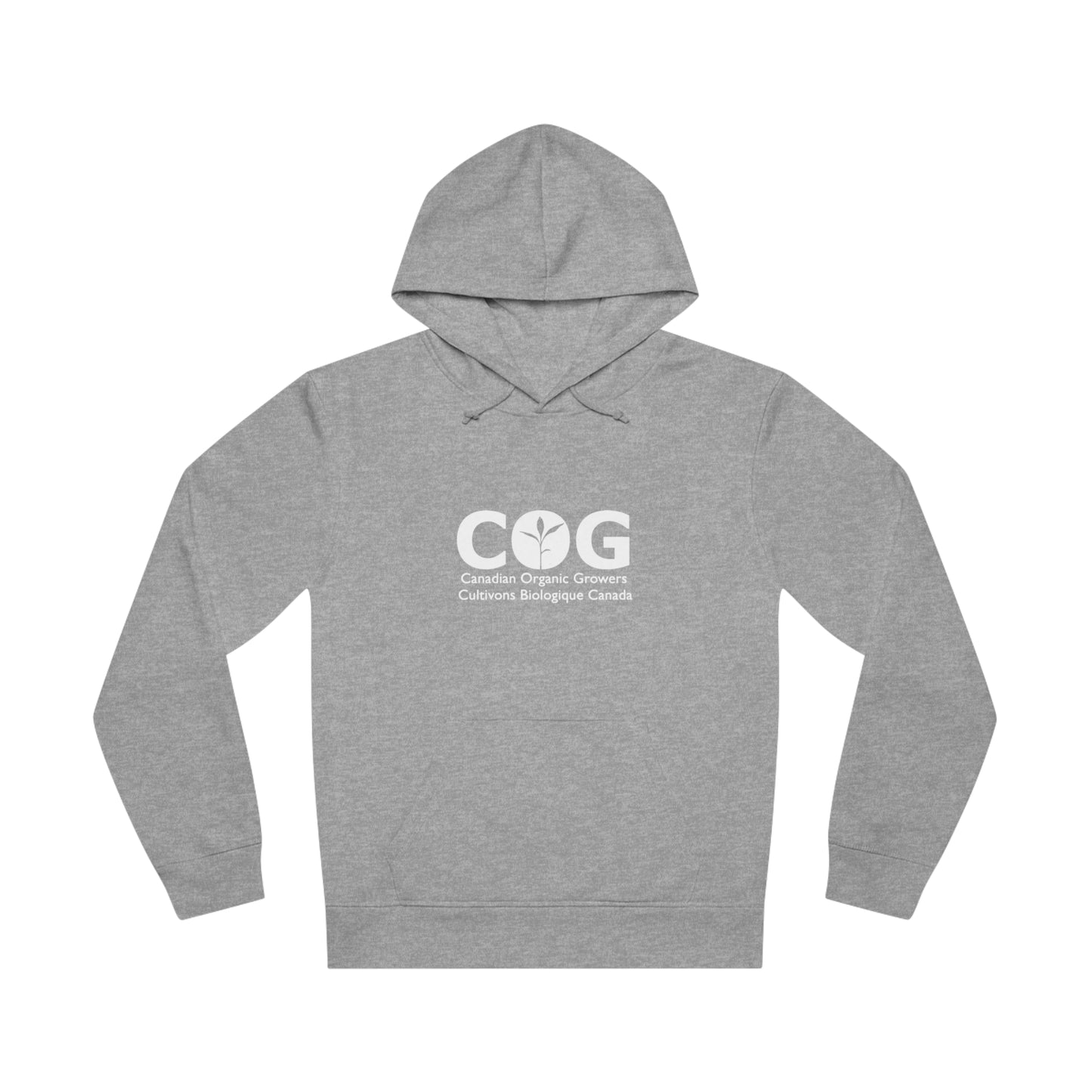 Classic COG Logo Organic Unisex Hoodie