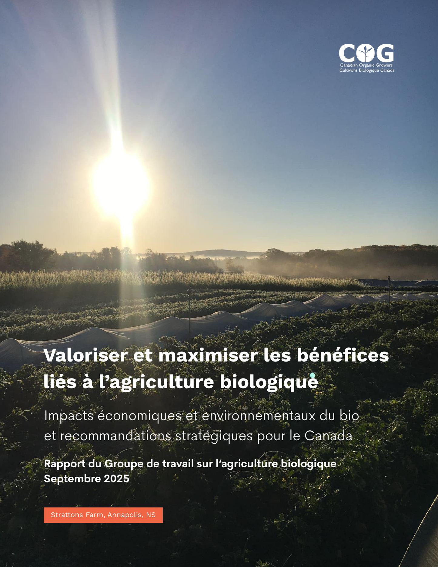 Organic Task Force (OTF) Summary Report